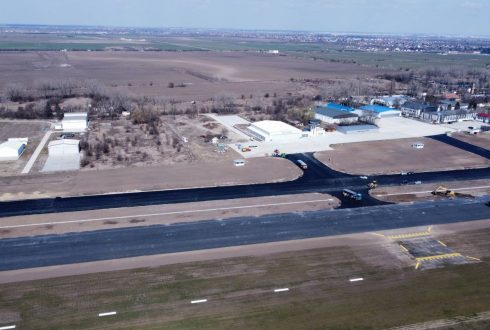 Modernizare și asfaltare pista la Aeroclubul Teritorial București